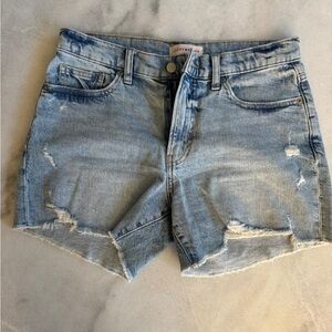 Lucky Brand Women's Blue Jean Shorts - 90s Mid rise